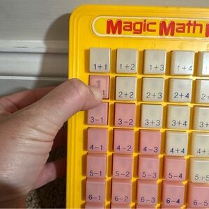 Other | Magic Math Machine Vintage 1988 Addition And Subtraction Push ...